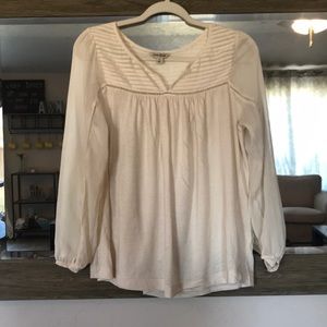 Lucky brand peasant blouse